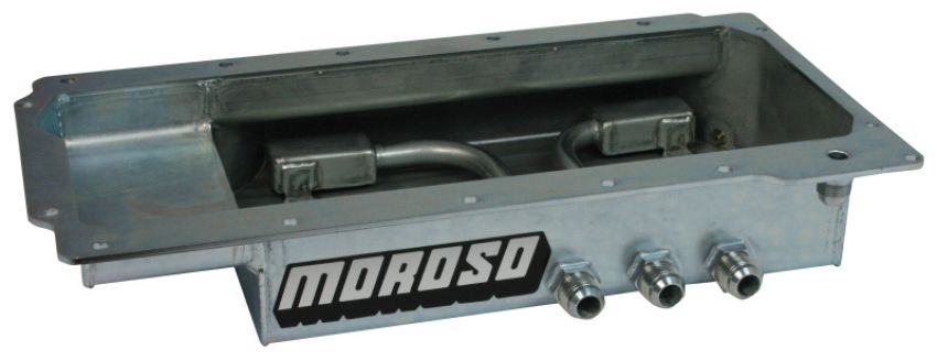MOROSO MOR21155 Oil Pan Dry Sump GM LS w/3 Pick-Ups