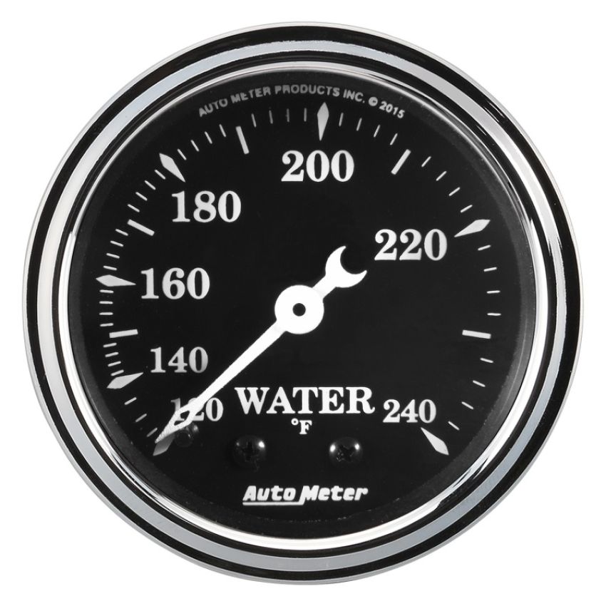 AutoMeter 1733 GAUGE, WATER TEMP, 2 1/16