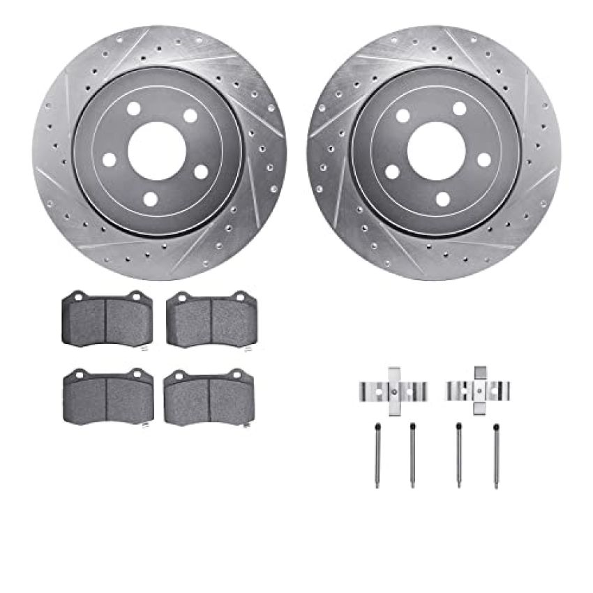 Dynamic Friction 7612-42001 Rotor Kit