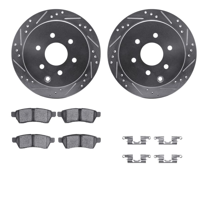 Dynamic Friction 7512-67110 Rotor Kit