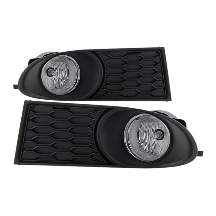 SPYDER 5080448 OEM Fog Light W/Universal Switch - Clear
