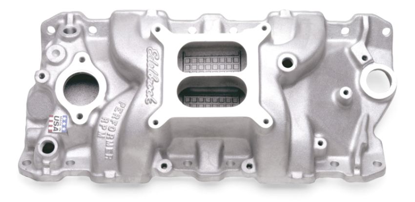 EDELBROCK EDE7101 SBC Performer RPM Manifold - 262-400