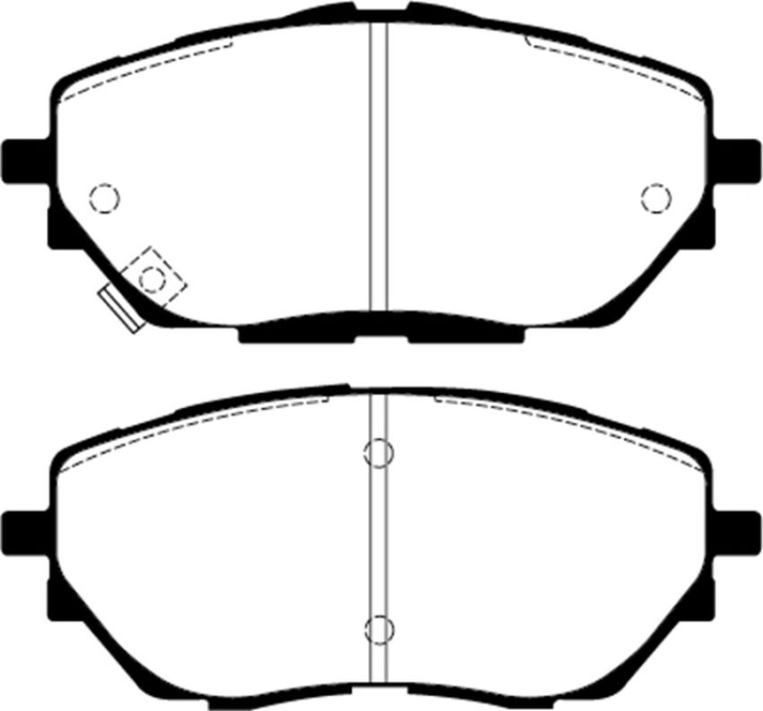 EBC Brakes DP22368 Greenstuff 2000 Series Sport Brake Pads