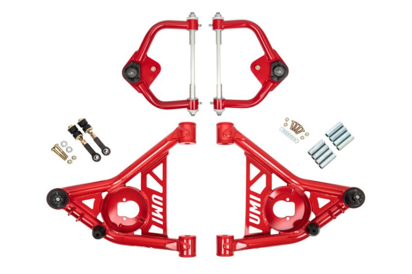 UMI Performance 265153-R 70-81 GM F-Body Tubular Upper & Lower A-arm Kit