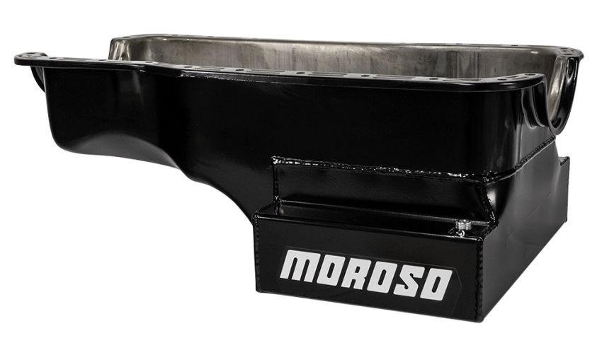 MOROSO MOR20507 SBF 351W Front Sump Oil Pan w/Kick-Out- 7qt.