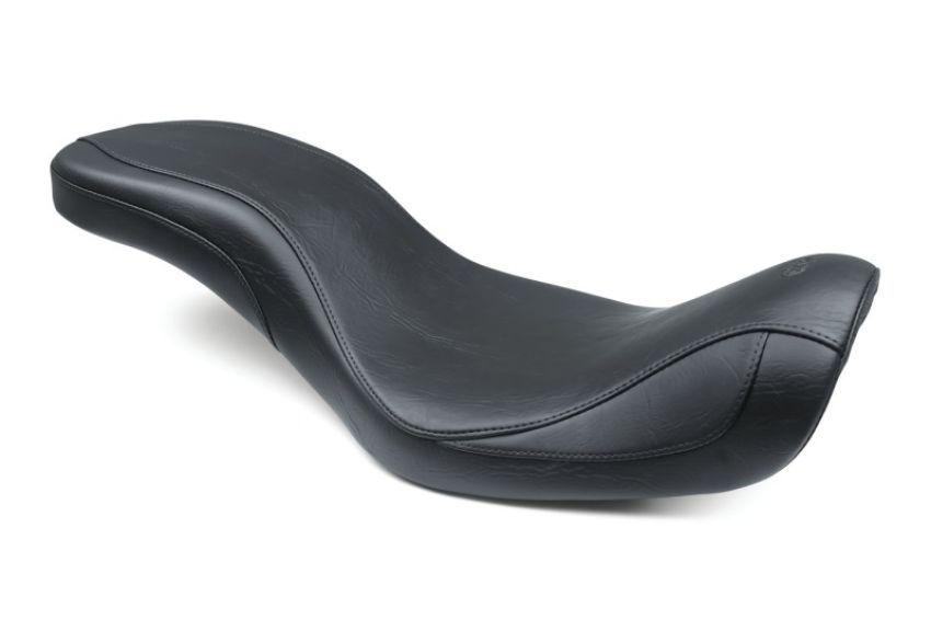 Mustang Motorcycle 75986 Mustang 14-17 Harley Fat Bob Super Tripper 1PC Seat - Black