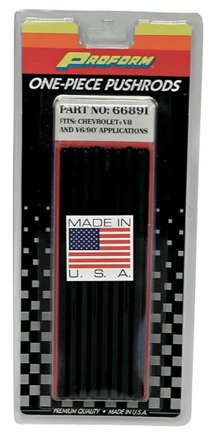 PROFORM PFM66891C SBC 5/16in Chrome Moly Pushrods - 7.800in Long