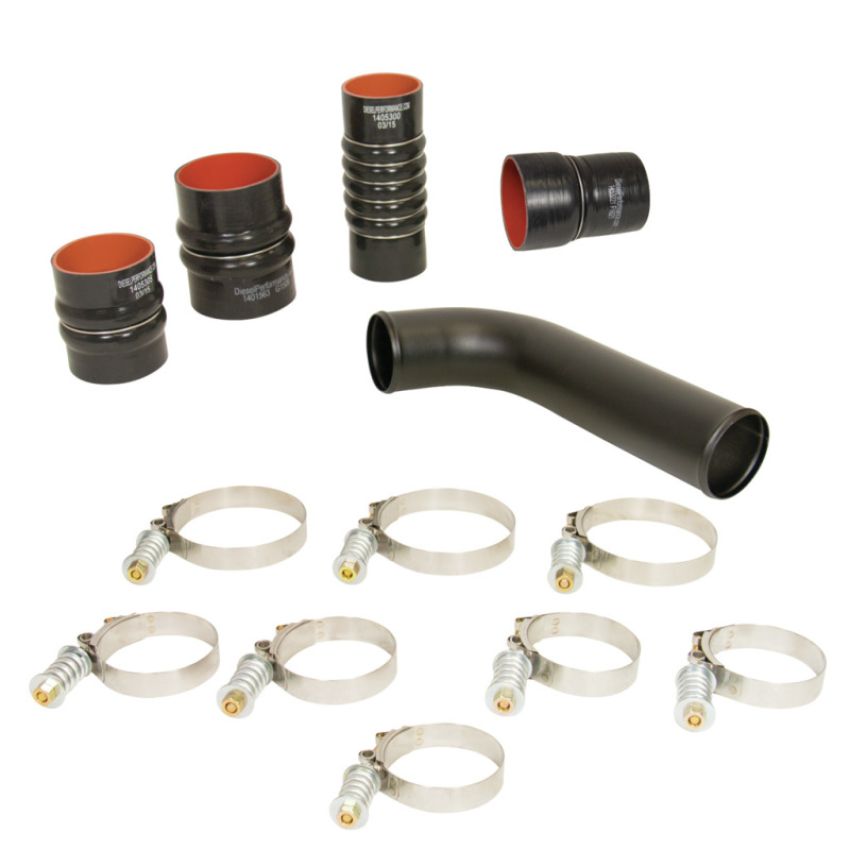 BD Diesel 1045216 Intercooler Hose/Clamp Kit - Dodge 2007.5-2009 6.7L