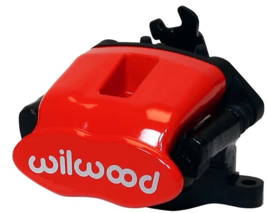 Wilwood 120-10113-13-RD Caliper-Combination Parking Brake-Pos 13-R/H-Red 41mm piston .81in Disc