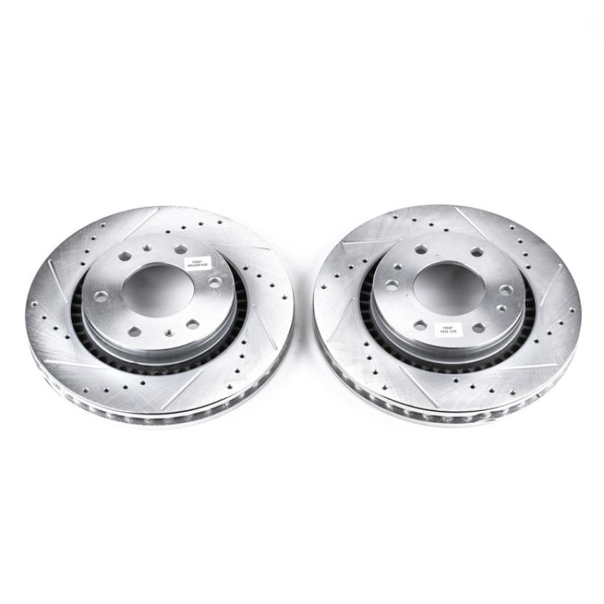 PowerStop AR8659XPR PowerStop Evolution Performance Drilled, Slotted & Plated Brake Rotor Pair