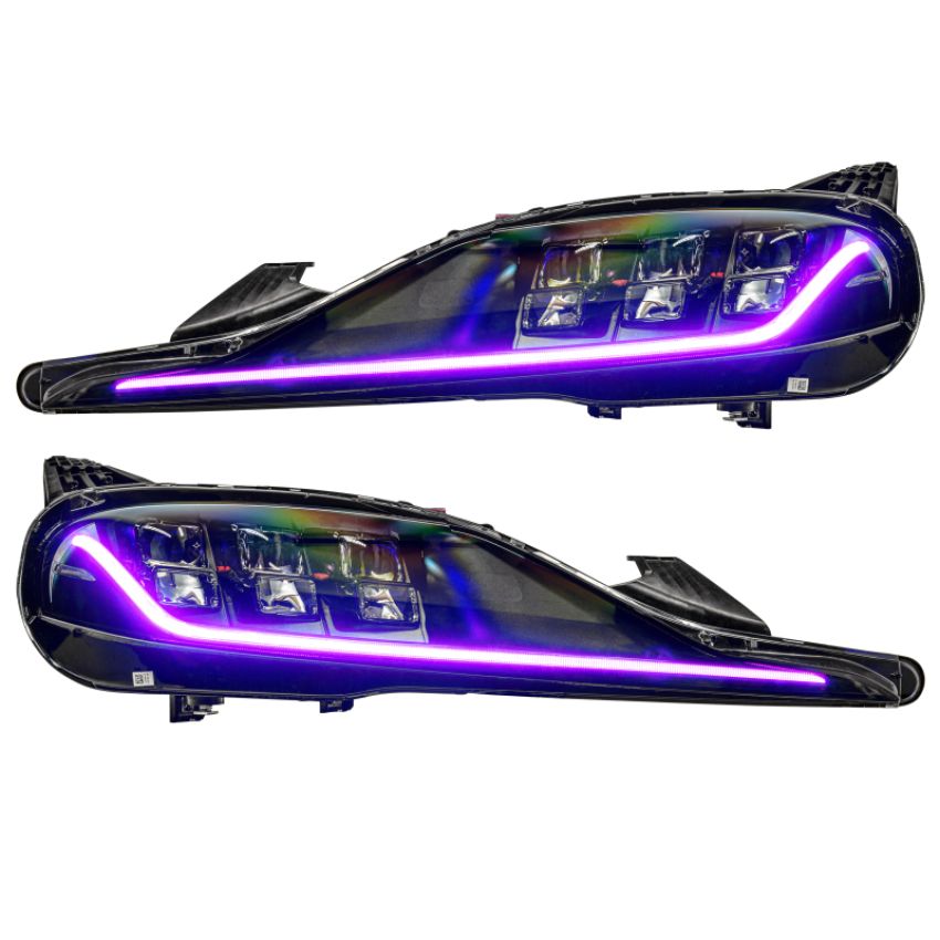 Oracle Lighting 1400-334 2020-2024 Toyota Supra GR ColorSHIFT┬о RGB+A Headlight DRL Upgrade Kit