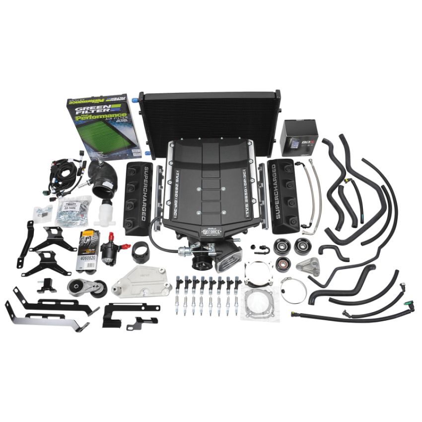 Edelbrock 15838 Supercharger Stage 1 - 15-17 Ford Mustang Modular Nose 5.0L V8