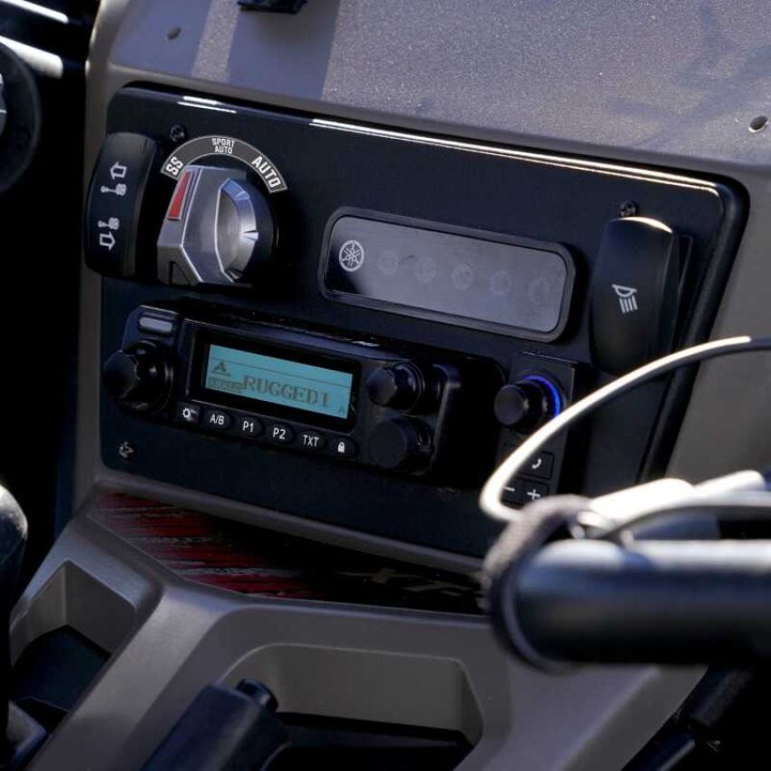 Rugged Radios YXZ-696RS-G1-HK 2024 Yamaha YXZ 1000R Kit w/ BTI and 2-Way Radio 696 PLUS Remote Head / G1 GMRS