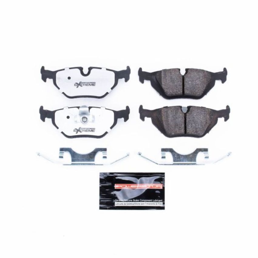 PowerStop Z26-692A PowerStop - Z26 Performance Carbon-Fiber Ceramic Brake Pads with Hardware Kit