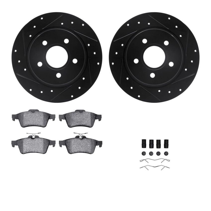 Dynamic Friction 8512-54070 Rotor Kit