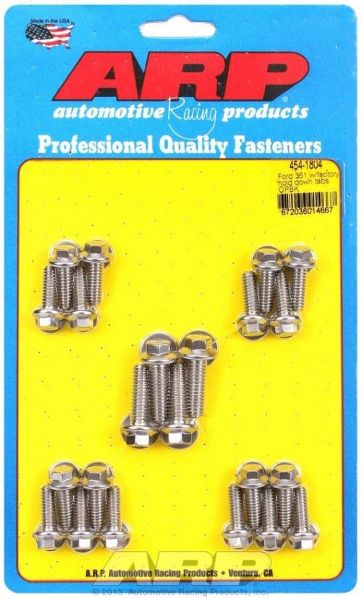 ARP ARP454-1804 SBF Oil Pan Bolt Kit