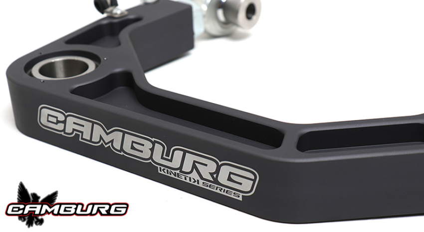 Camburg CAM-310184-GRY Toyota Tacoma 05-23 / 4-Runner 03-23 / FJ 07-14 KINETIK V2 Billet Uniball Upper Arms