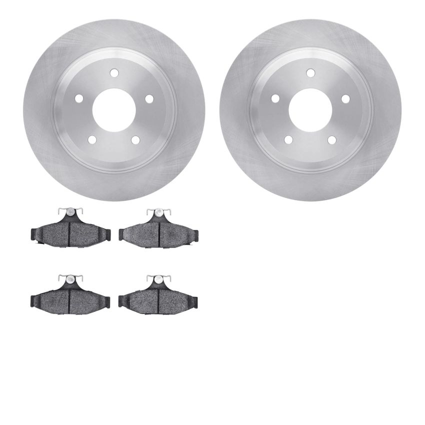Dynamic Friction 6502-47155 Rotor Kit