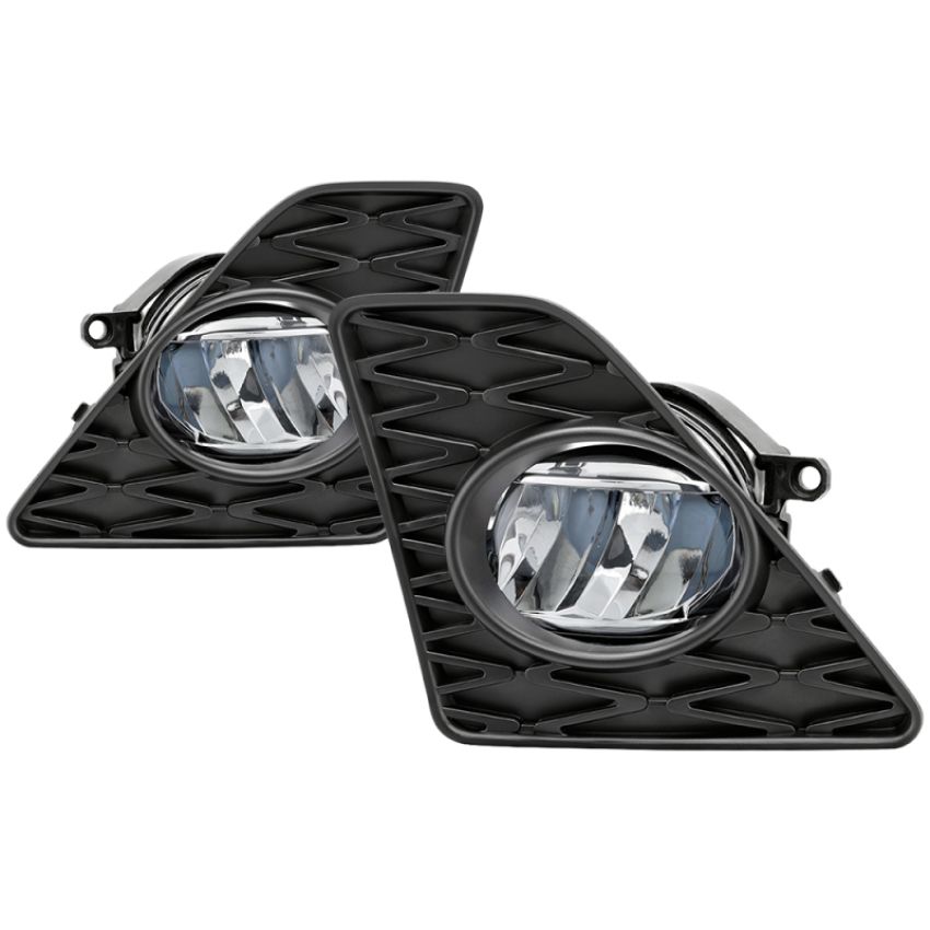 SPYDER 9044304 OEM LED Fog Lights w/OEM switch - Clear