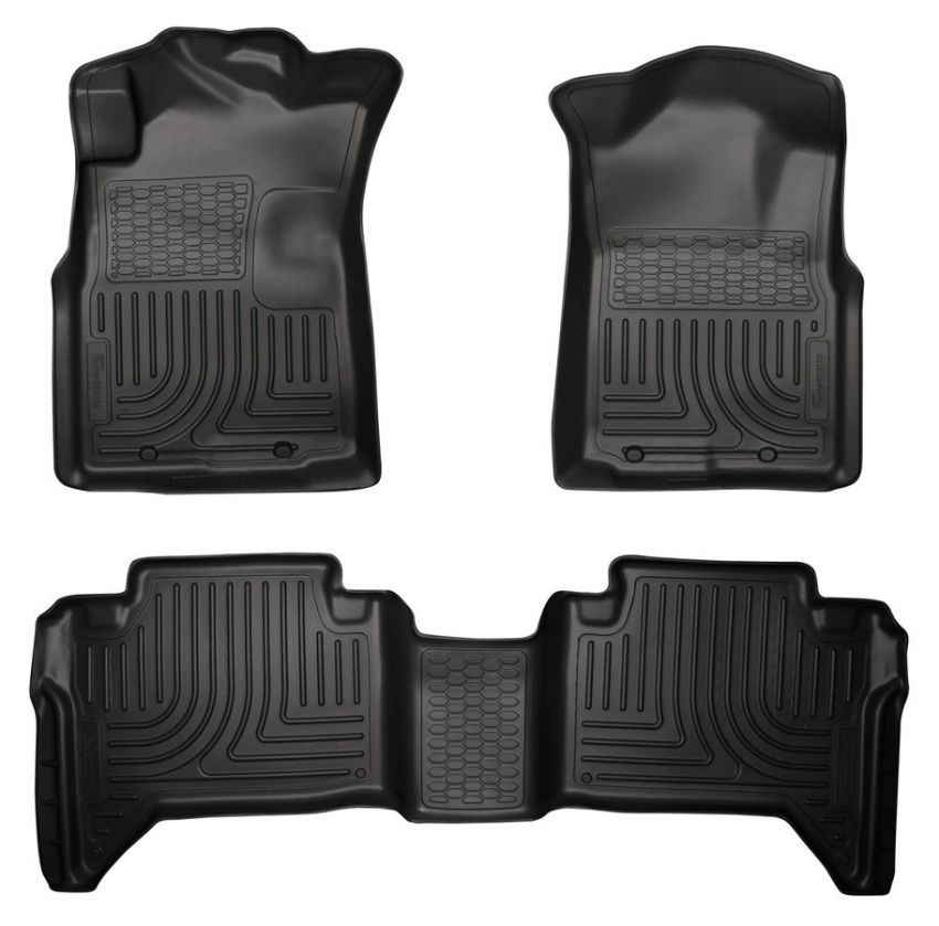 HUSKY LINERS HSK98951 05-15 Tacoma Front/2nd Floor Liners black
