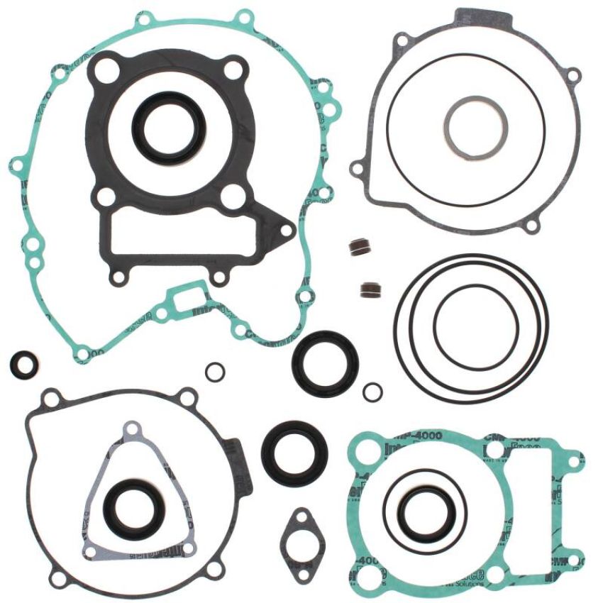 Vertex Pistons 811845 Vertex Gaskets 03-13 Kawasaki KVF360A Prairie 4x4 Complete Gasket Kit w/ Oil Seals