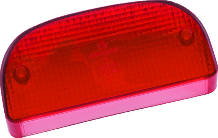Bikers Choice 490297 Custom Fatbob Taillight Red Replacement Lens