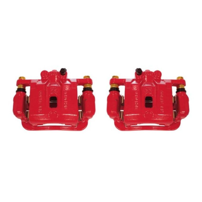 PowerStop S6394 Red Powder Coated Calipers