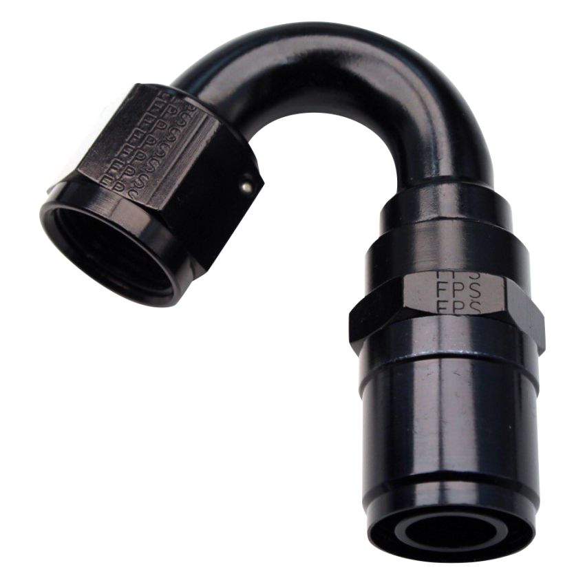 FRAGOLA FRG2615012 #12 Race-Rite Crimp-On Hose End 150-Degree