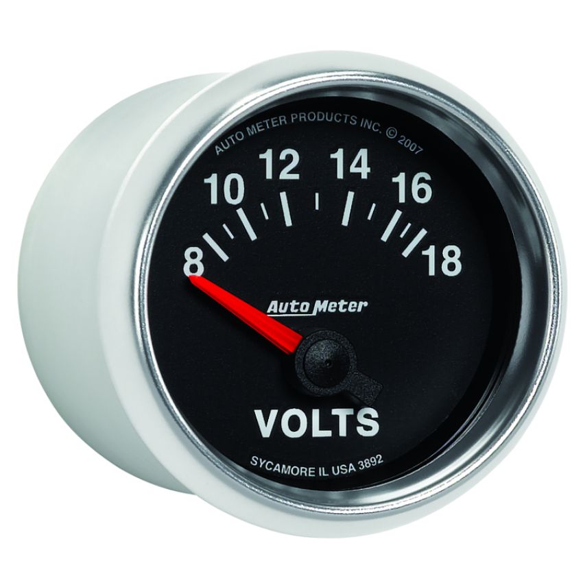 AutoMeter 3892 GAUGE, VOLTMETER, 2 1/16