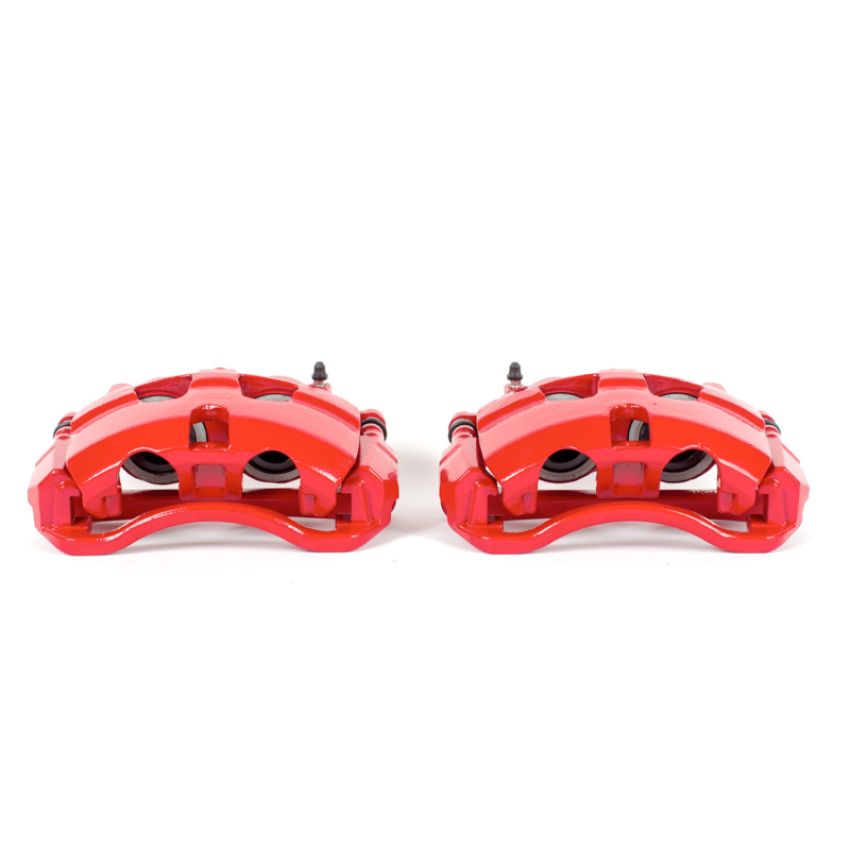 PowerStop S5072 Red Powder Coated Calipers