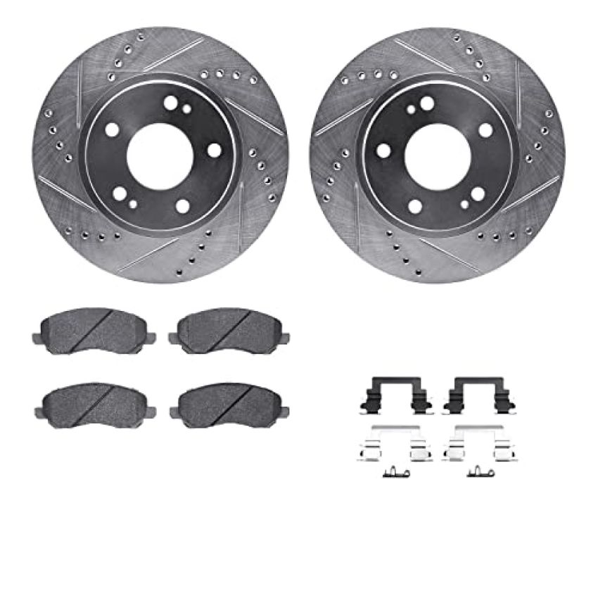 Dynamic Friction 7512-72068 Rotor Kit