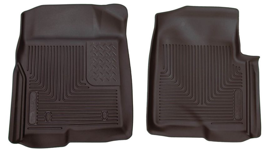 HUSKY LINERS HSK53311 Ford X-Act Contour Floor Liners Front Black