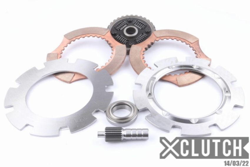 XCLUTCH XMS-200-TY01-2B-XC Toyota 8in Twin Sprung Ceramic Multi-Disc Service Pack