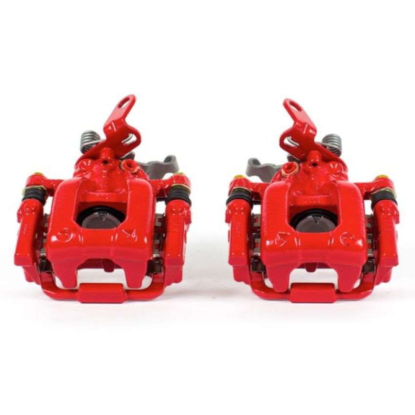 PowerStop S6384 Red Powder Coated Calipers