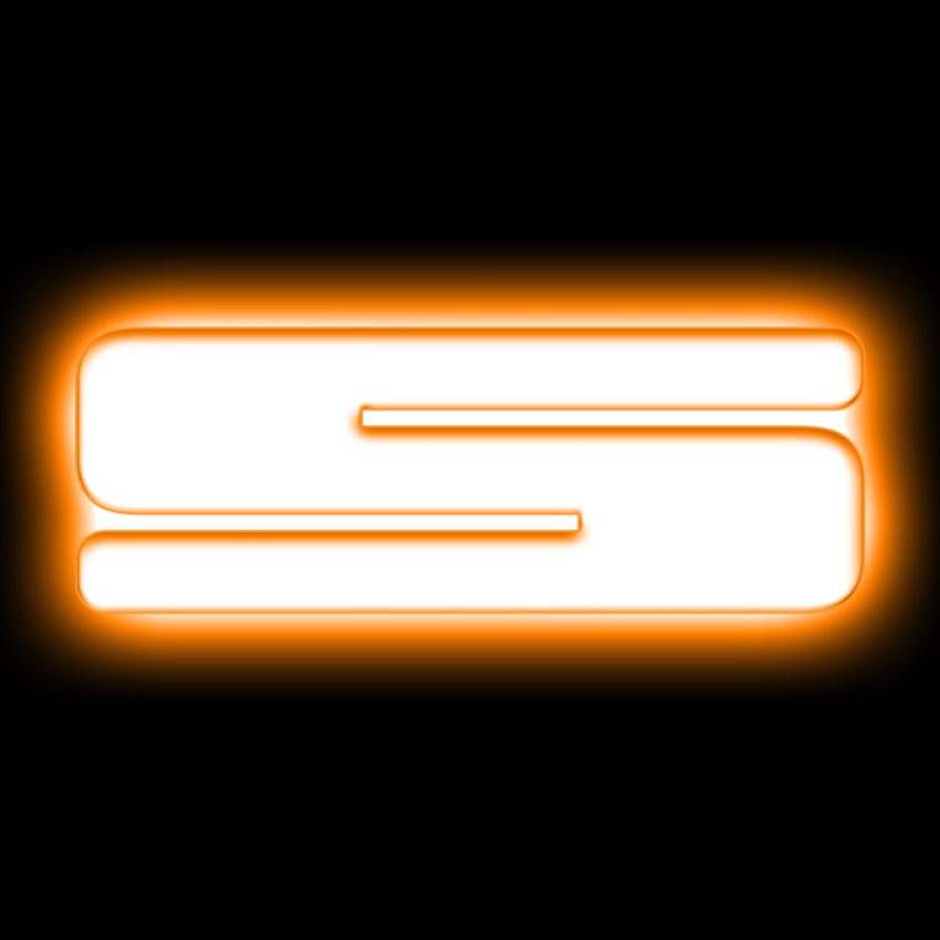 Oracle Lighting 3140-S-005 Universal Illuminated LED Letter Badges - Matte White Surface Finish - S