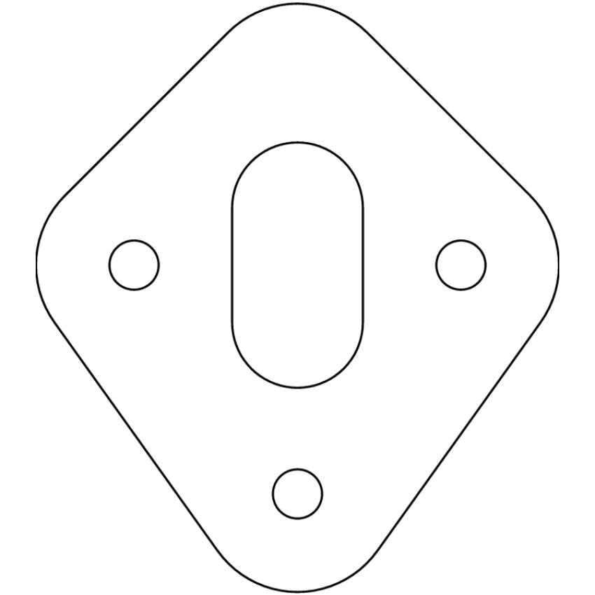 Cometic Gasket C15131 Cometic Ford 8BA/8CM Flathead V8 .031in Fiber Dipstick Tube Gasket
