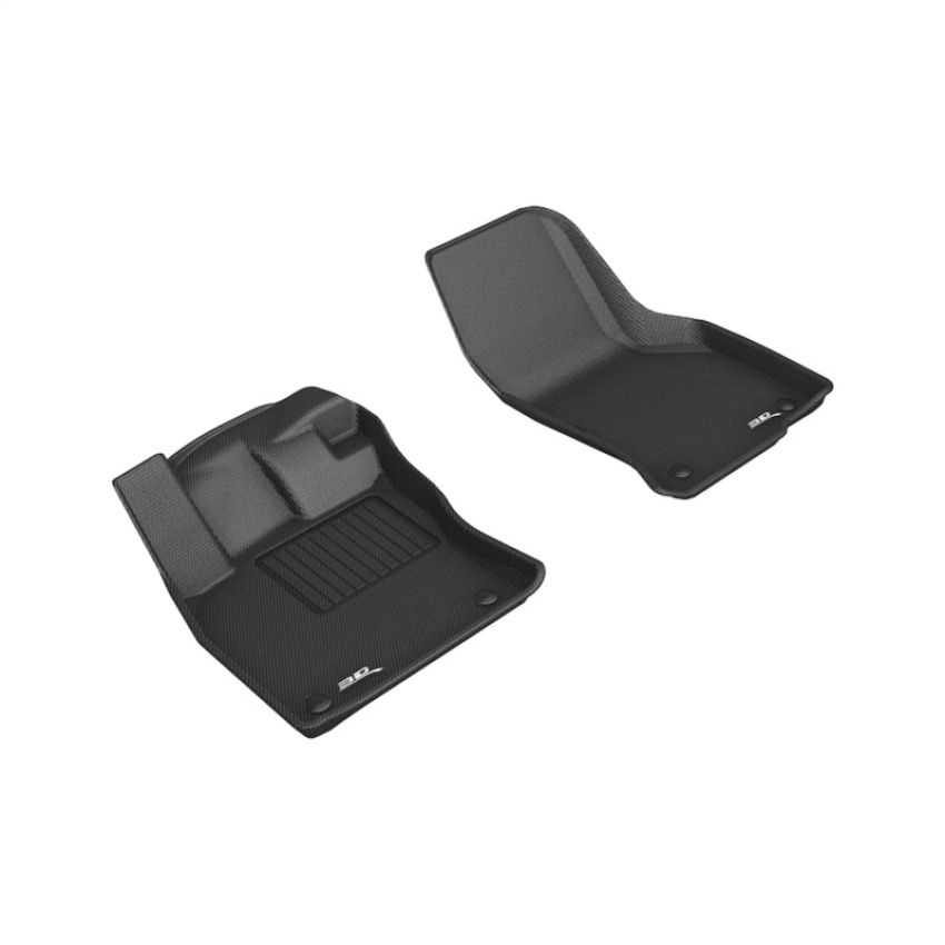 3D MAXpider L1VW07311509 19-23 Volkswagen Arteon Kagu Floor Mat- Black R1