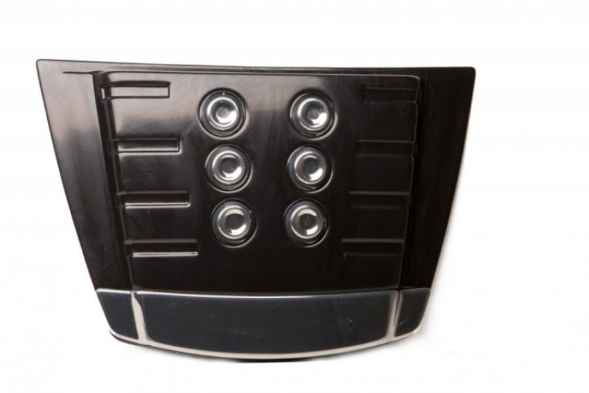 AVS 80011 Universal Hood Scoop - Smoke