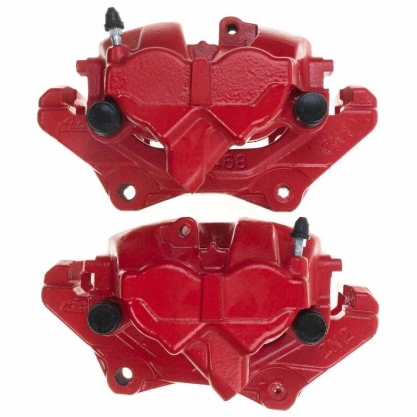 PowerStop S5098 Red Powder Coated Calipers