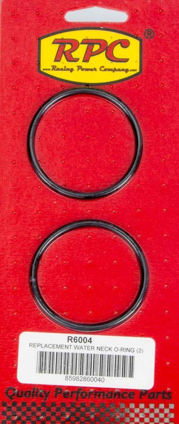 RACING POWER CO-PACKAGED RPCR6004 Replacement O-Ring for Alum Water Neck