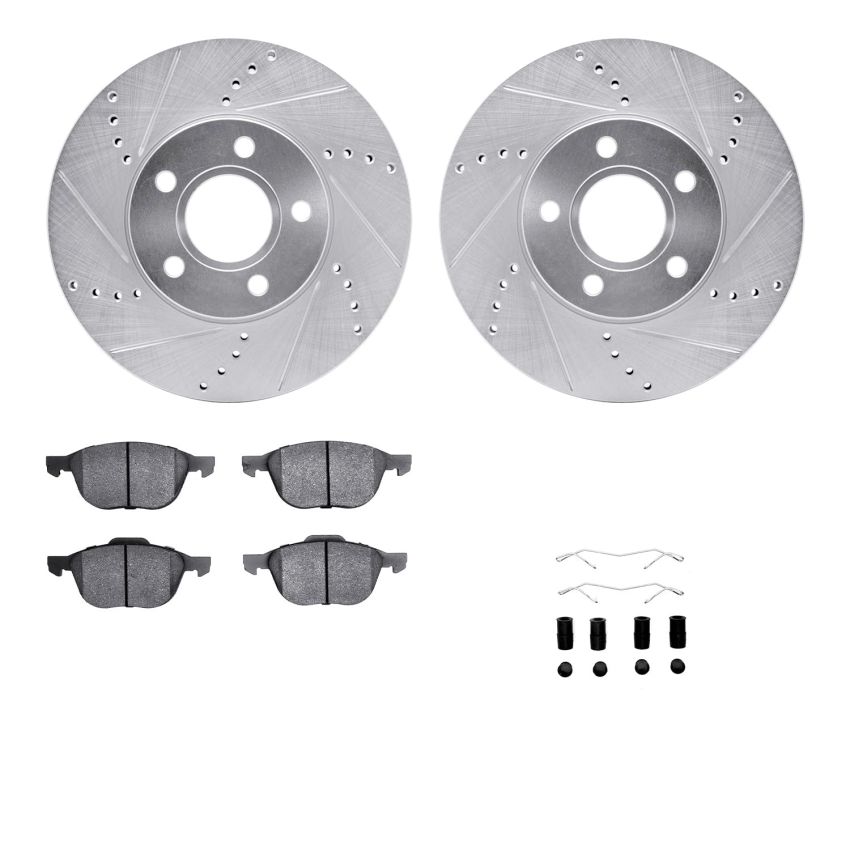 Dynamic Friction 7512-54071 Rotor Kit