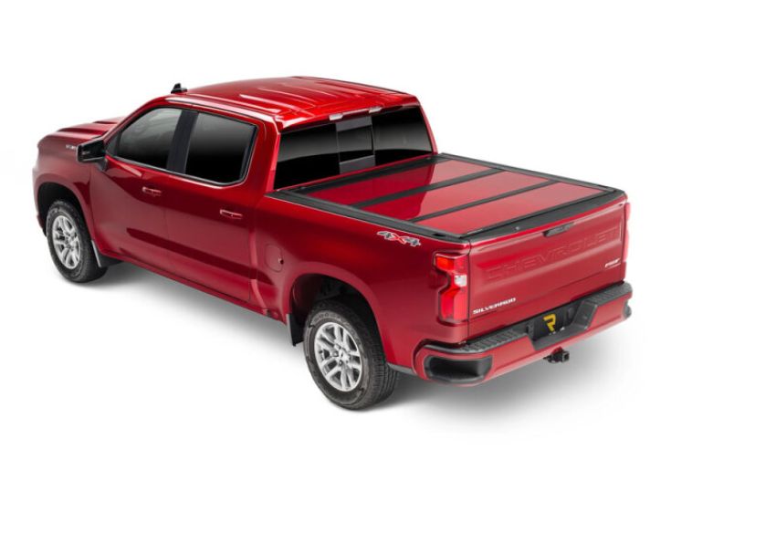 Undercover AR32004L-PS2 09-19 Dodge Ram 76.8in Fusion Bed Cover - Bright Silver