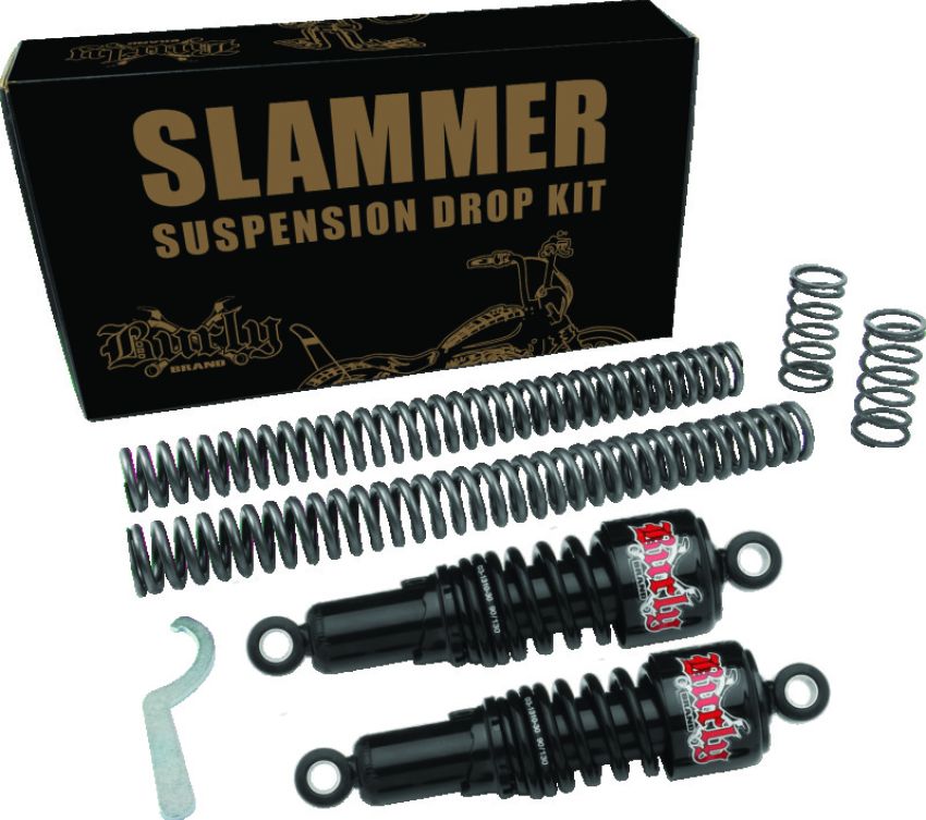 Burly Brand B28-1007B Slammer Kit - Black