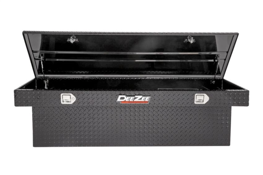 Dee Zee DZ8170DB Deezee Universal Tool Box - Red Crossover - Single Lid Black BT (Deep Black)