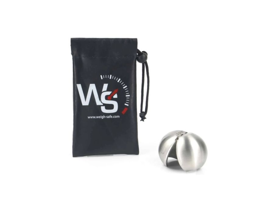 Weigh Safe WS07 Universal 2in to 2-5/16in Stainless Steel Clam Shell Converter