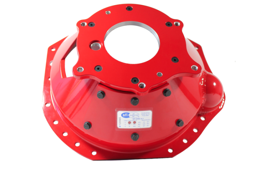McLeod Racing 8530T McLeod SFI 16.1 Aluminum Bellhousing w/Titanium Sleeve/Motor Plate/Bolt Kit