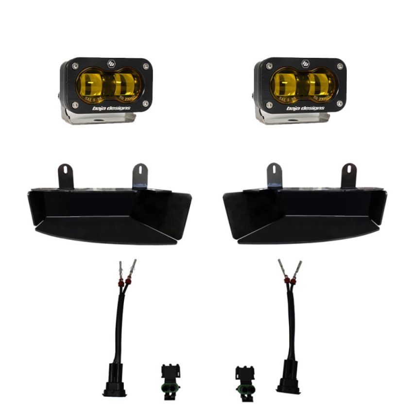 Baja Designs 448170 Dodge, Ram S2 SAE Fog Pocket Light Kit