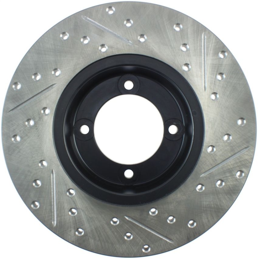 Stoptech 127.42011R Slotted & Drilled Sport Brake Rotor