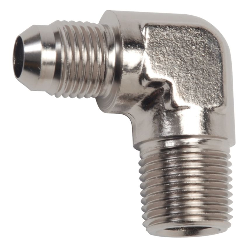 RUSSELL RUS660791 Endura Adapter Fitting #3 to 1/8 NPT 90 Degree