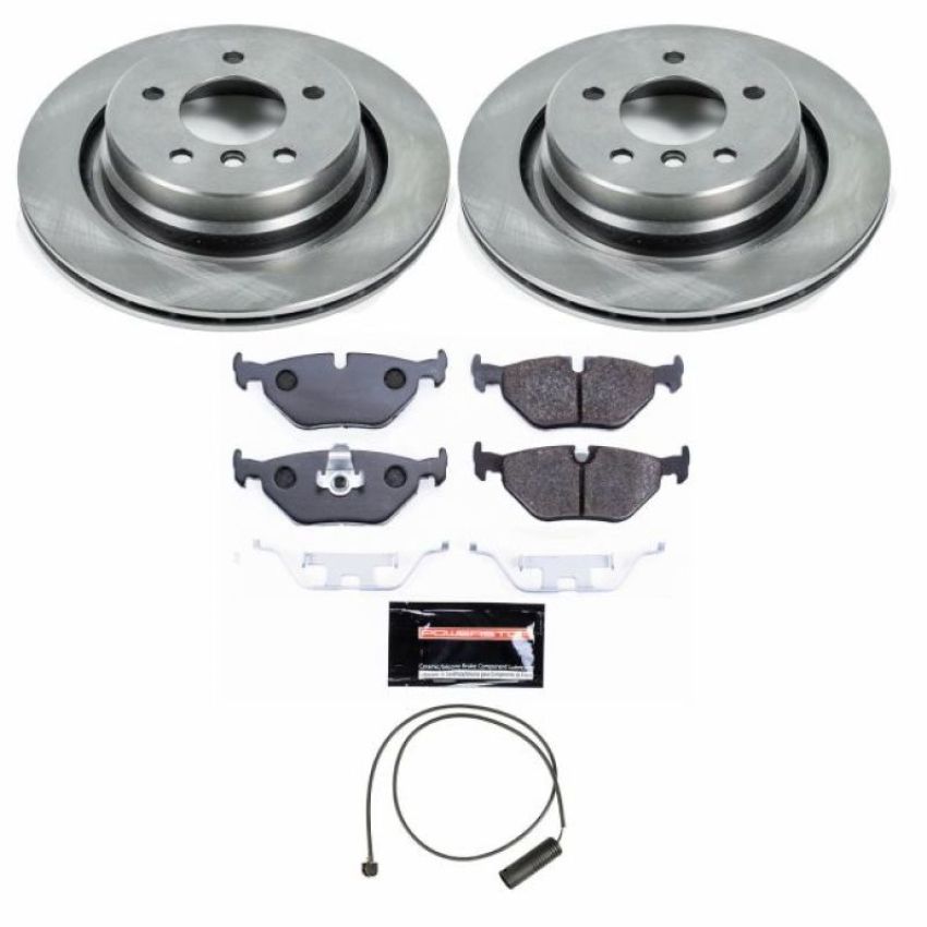 PowerStop TDSK581 Track Day Spec High-Performance Brake Pad and Rotor Kit